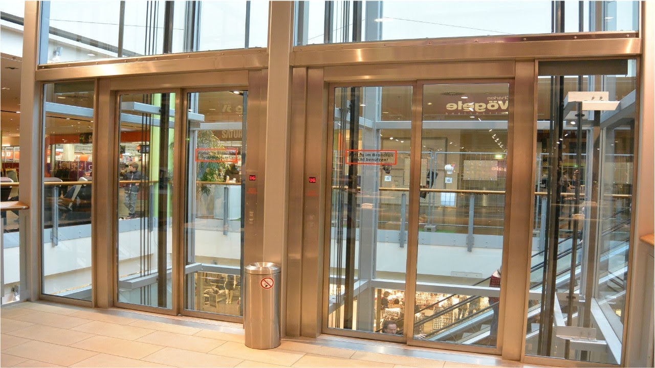 Nice 2007 Kogler Aufzug traction elevators @ Shopping Nord, Graz, Austria