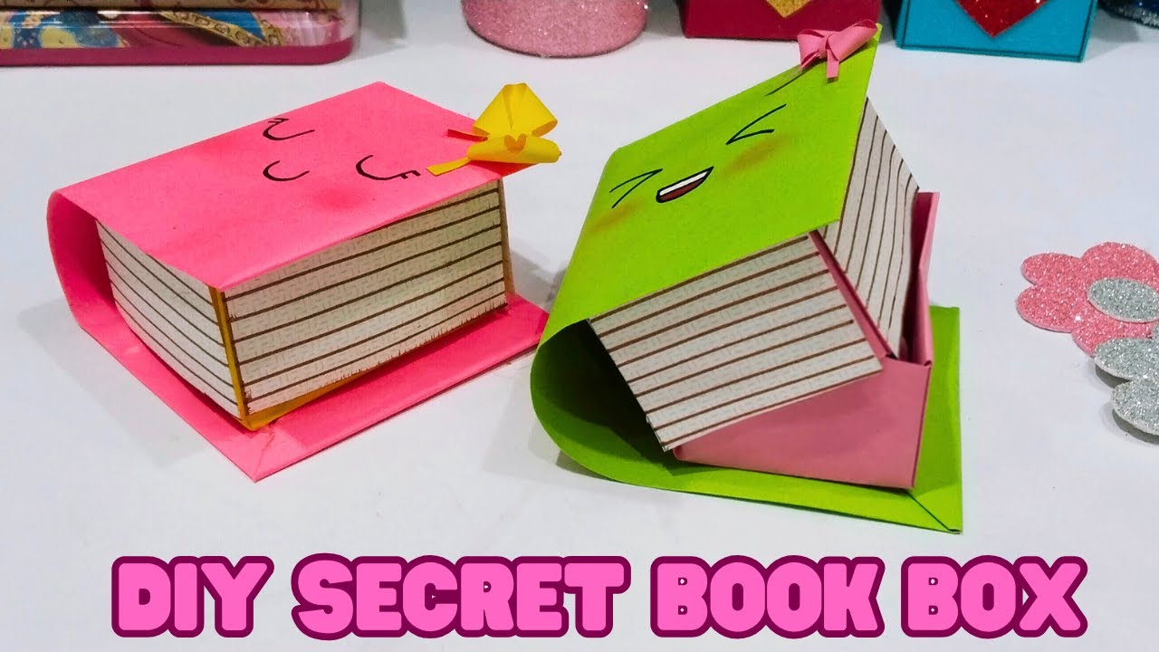 DIY Secret Book Box That Looks Too Cute to Be Real 📖💖