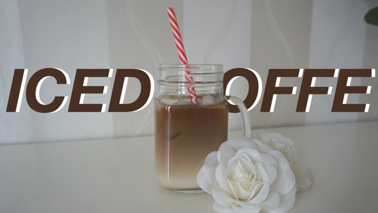 Hur du gör Iced Coffee/Iskaffe hemma!