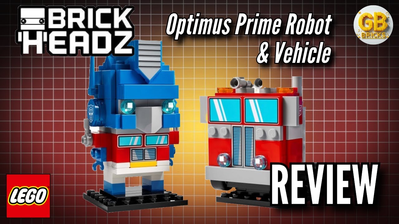 MORE Than MEETS THE EYE? | LEGO Brickheadz Optimus Prime (40803