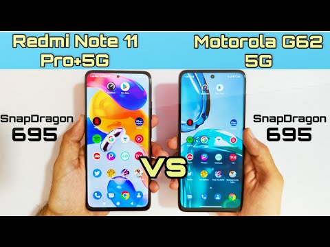 Redmi note 11 Pro plus 5g vs Moto G62 5g Speed Test u0026 Comparison