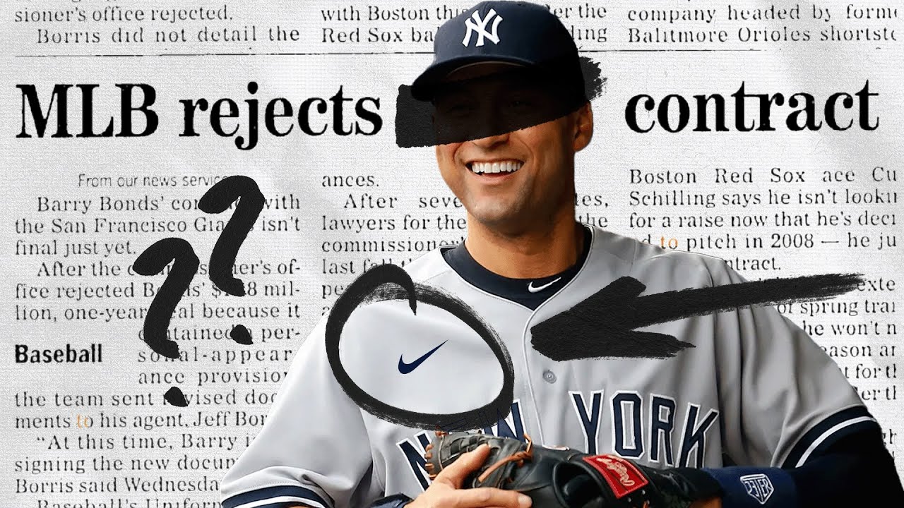 今日は、ナイキが1996年にMLBのジャージ契約を取ろうとしたことを知っ