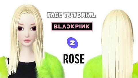 BLACKPINK ROSÈ FACE TUTORIAL VERSION 2025 ZEPETO ROSÈ#ROSE#BLACKPINK ROSE#ZEPETO#tutorial