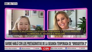 Barbie Simons - Entrevista a Nicola Coughlan protagonista de "Bridgerton 2da temporada" (C5N)