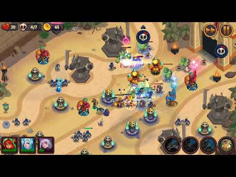Realm Defense - World 3 Level 80-Pharoah's Finale - Campaign 3 Stars