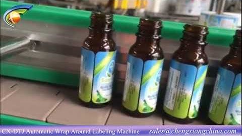 CX-DTJ CX-DTJ Automatic Wrap Around Labeling Machine for plastic bottle