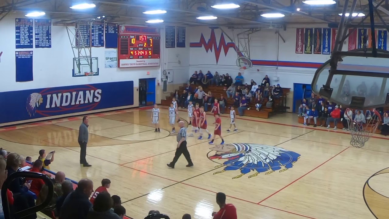 Pleasant plains 6th grade vs williamsville end of second quarter YouTube