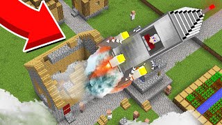 😳 Я Улетел На Ракете Из Своего Дома В Майнкрафт Топовский Minecraft