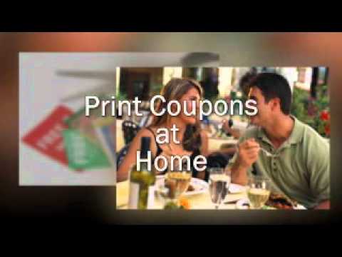 Tired of Eating Your Own Cooking?  Print Restaurant Coupons at Home!