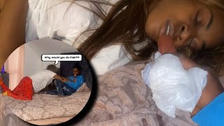 EXTREME PRANK ON SLEEPING SISTER