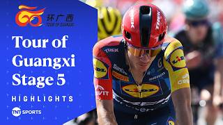 LIGHTNING FAST! ⚡️ | 2026 Tour of Guangxi Stage 5 Race Highlights | TNT Sports Cycling
