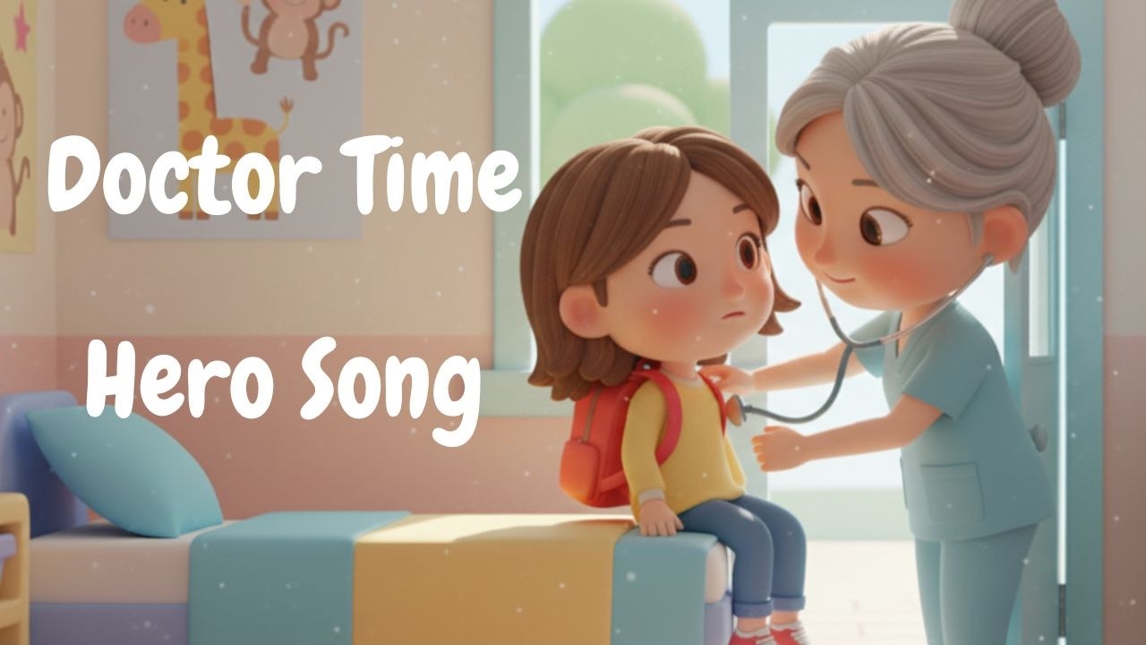 Doctor Time Hero - Calm Kids Before Doctor Visits With This Cheerful song!