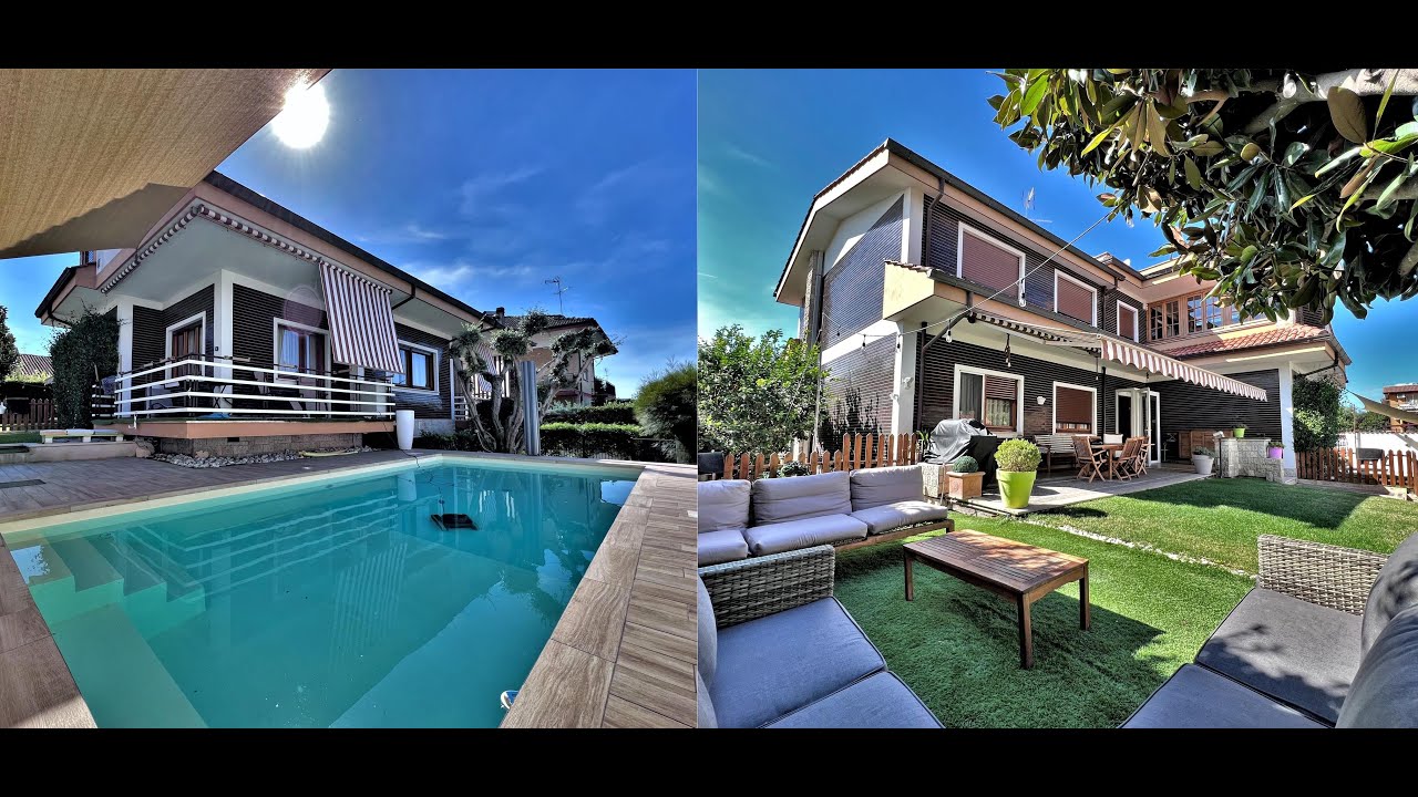 Elegante Villa Monofamiliare con piscina video tour colossea rif 227-22