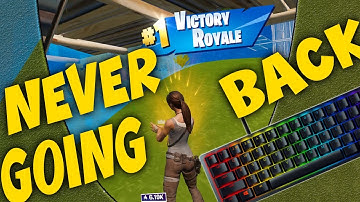 I Found The Best Keyboard For Fortnite!! (Razer Huntsman Mini BREAKDOWN)