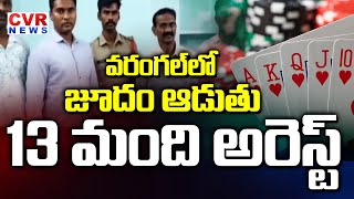 13 Persons Arrested For Playing Poker In Warangal District Cvr News