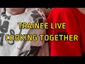 Trainee In Moscow Funny Moments Cooking Together Live Trainee In Moscow Funny Moments Cooking Together Live