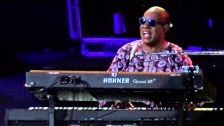 Video thumbnail of "Stevie Wonder - The Way you make me feel 6-27-15"