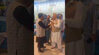 Eminent Social Worker Haji Akhtar Hameed Attended a wedding with friends, In Peshawar