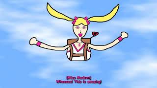 Miss R tries skydiving