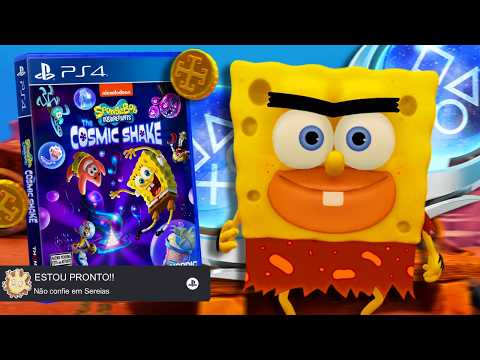 I GOT 100% IN THE BEST PS4 SPONGEBOB GAME - SpongeBob: The Cosmic Shake
