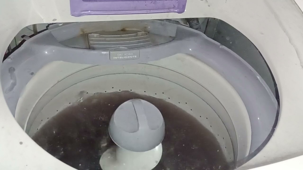 Lavadora Electrolux LES11 lavando toalhas no nível médio programa pesado jeans 👖👖👖