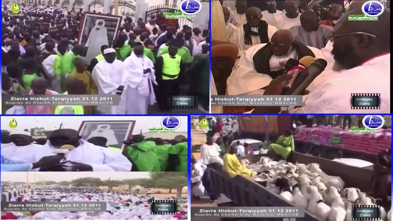 ARCHIVES Ziar de Hizbut Tarqiyyah 2011 auprès du Khalif Général des Mourides cheikh sidy moukhtar