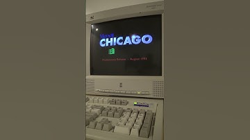 Boot Microsoft Chicago Build 58s early Windows 95 beta version on Pentium Overdrive in the BACKROOMS