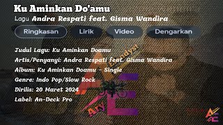 Lirik Lagu Ku Aminkan Doamu - Andra Respati feat. Gisma Wandira - Single Terbaru 2024