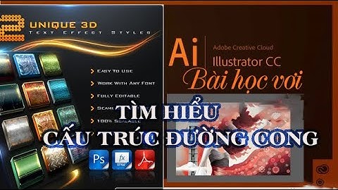 ILLUSTRATOR Hướng dẫn cho người mới bắt đầu bài 12 | Cấu trúc đường cong