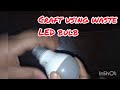 LED bulb craft