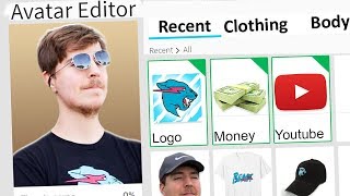 Making Mr Beast A Roblox Account Youtube - mr beast gaming roblox