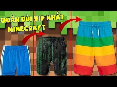 Minecraft, Nhưng Noob Sở Hữu Quần Đùi Vip Nhất! T Gaming Có Súng Nước Kim Cương Siêu Vip ??