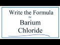 Ionic Compounds and Barium Chloride