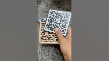 3d PRINTED QR CODES For personal/ business. #3dprinting #3dprintingph #shorts