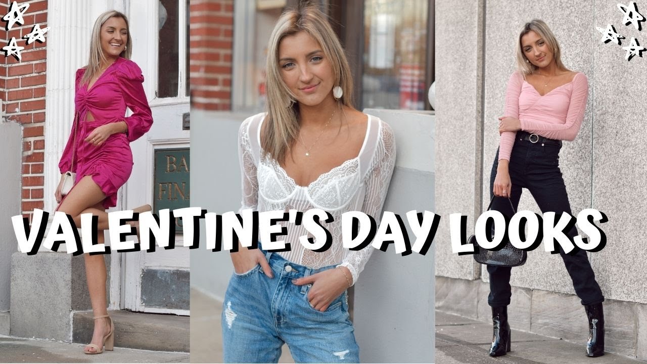 VALENTINE'S DAY TRY ON HAUL + OUTFIT IDEAS 2021 WITH FASHION NOVA YouTube
