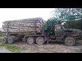 Урал лесовоз Поездка за дровами