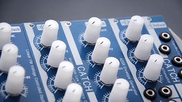 Rebach CATCH new series unboxing and first sound VCO-A ,LFO-B ,VCF-A ,ADSR-A