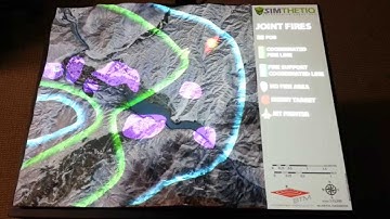 Terrain Model Projection Demo