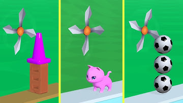 Dont Slice The Cats - Very Satisfying and Relaxing ASMR Slicing Video Game