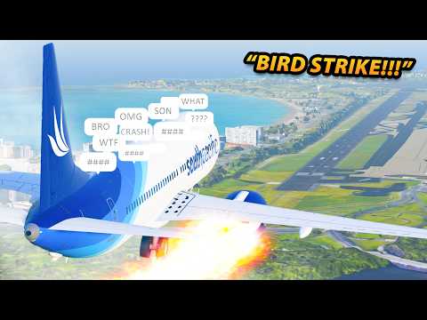 200 PLAYERS vs EMERGENCY LANDING in Roblox