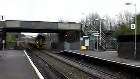 Class 158 at Shotton