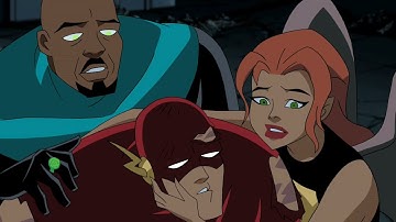 Flash Goes into Speed Force - Justice League Unlimited