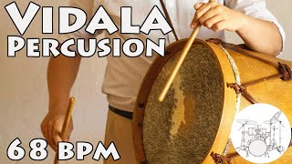 Play along Drums | Vidala Beat 68 bpm