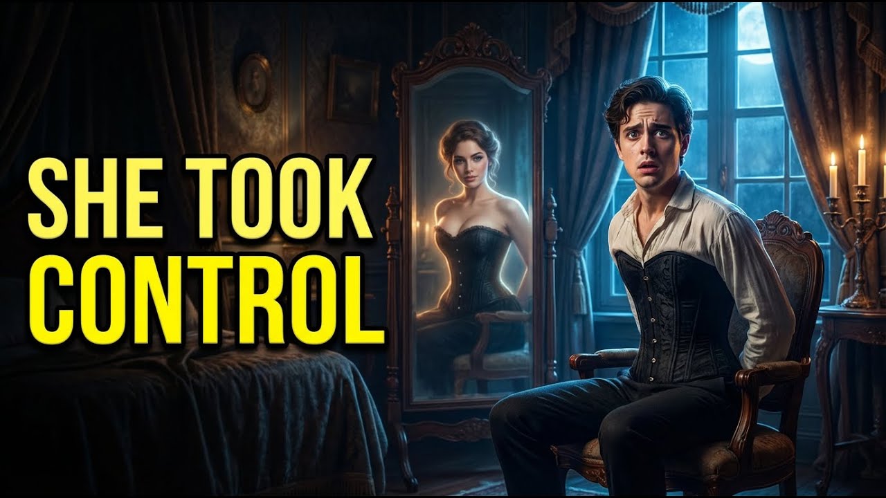 Corset Control, Mirror Exposure, and Total Victorian Feminization  crossdressing