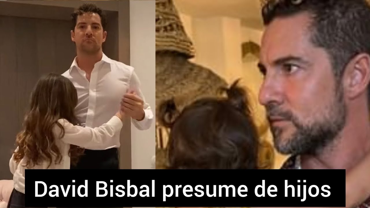 ❤️Rosana Zanetti le regala este impresionante video a David Bisbal por el día del padre
