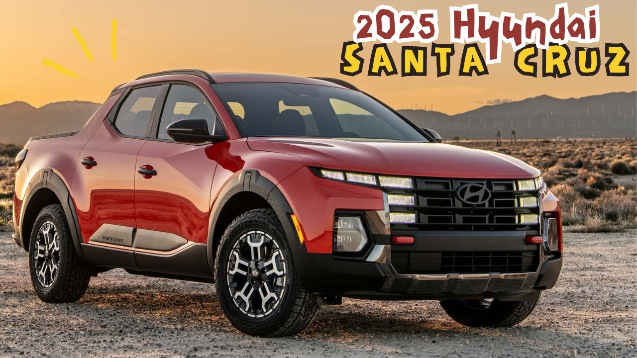 2025 Hyundai Santa Cruz Refresh Revealed With Minor Changes But Bold ...