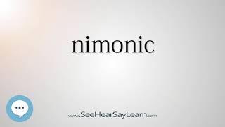 nimonic - Smart & Obscure English Words Defined 👁️🔊🗣🧠✅