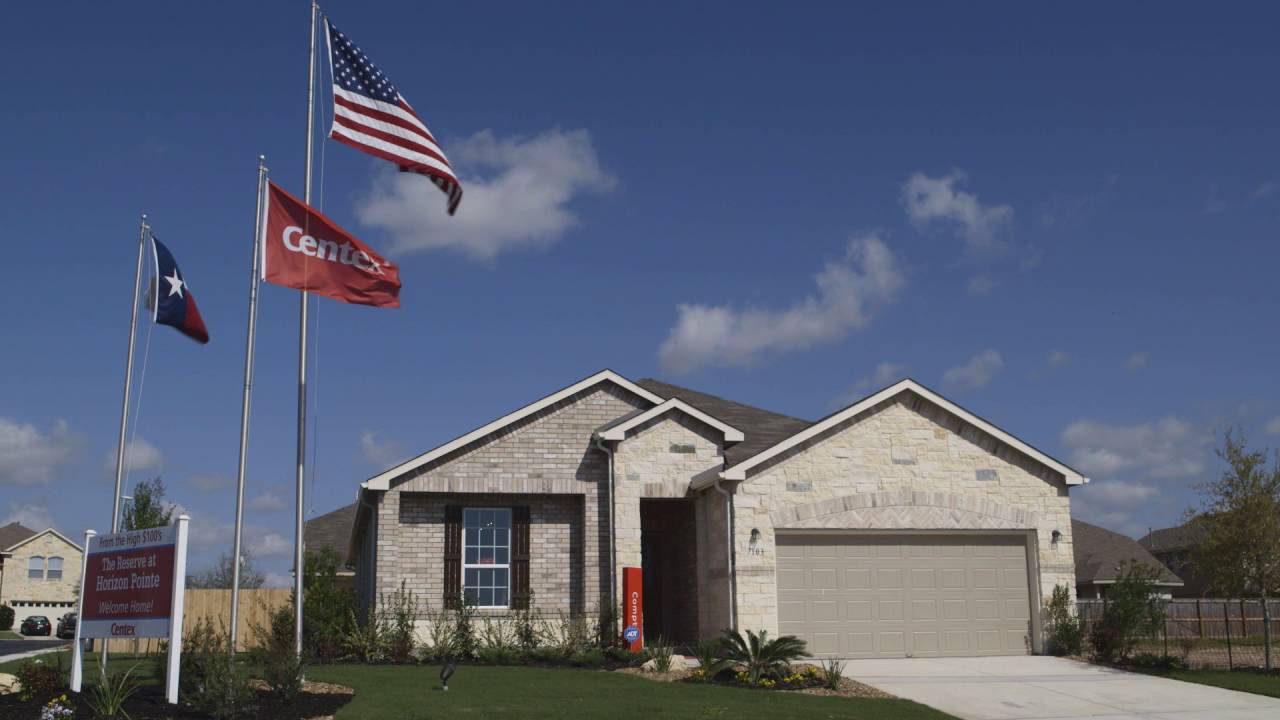 New Homes in San Antonio Texas Horizon Pointe by Centex YouTube