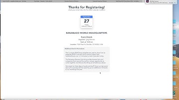 MailChimp RSVP March 30  Video 4