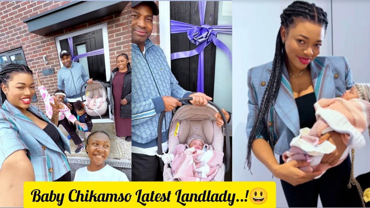 HairTutorial Olivia's Newborn Owns A New House 🏠; Latest Landlady Baby Chikamso 🥰😃 Congratulations!🎉
